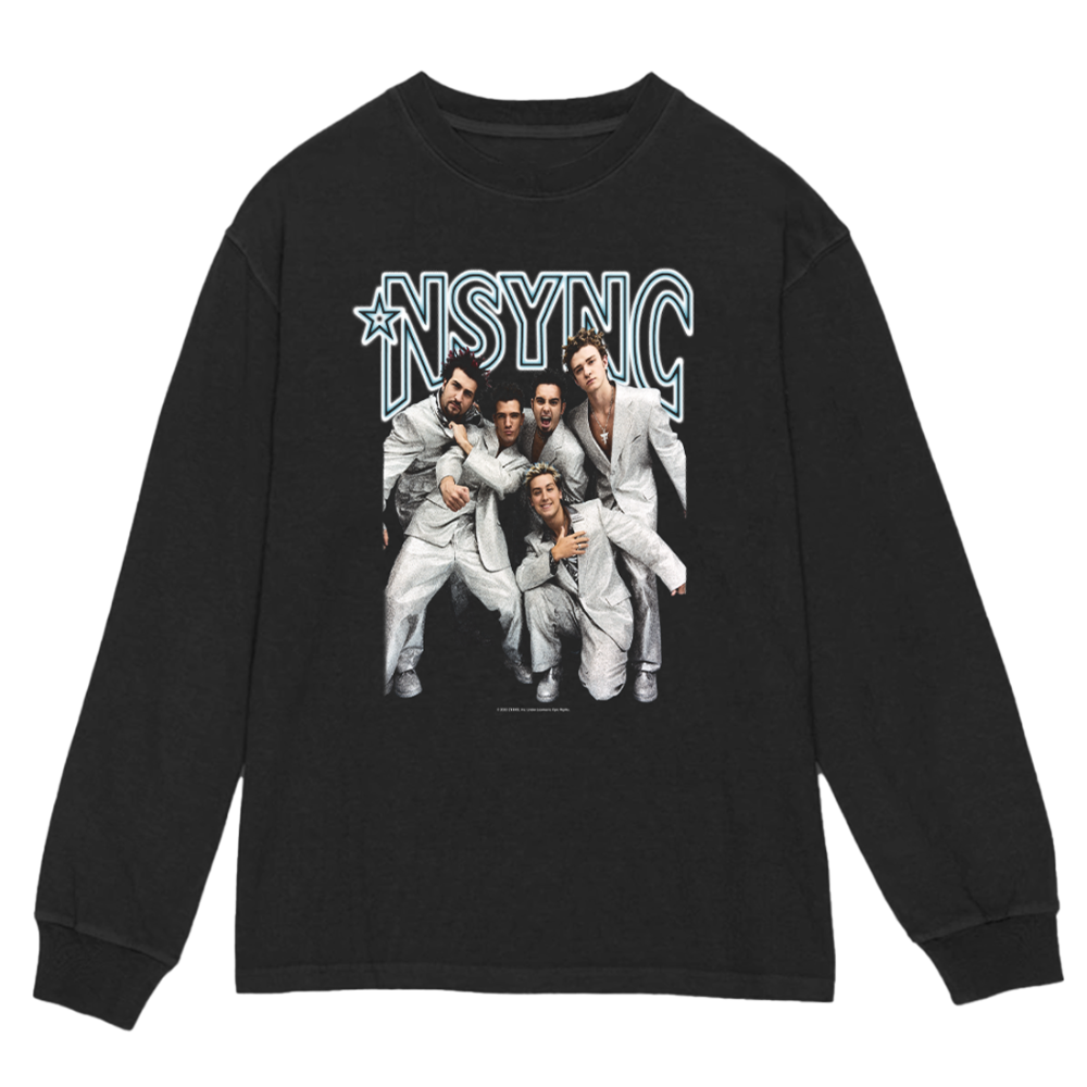 Diamond Rings Black Longsleeve *NSYNC Official Store