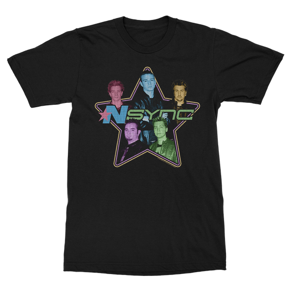 Retro Neon Logo T-Shirt – *NSYNC Official Store