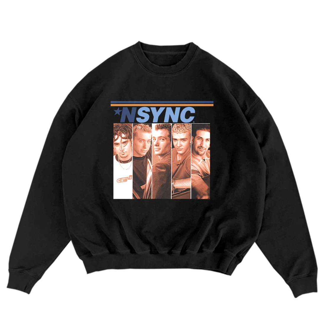 *NSYNC Debut Album Cover Black Crewneck - *NSYNC Official Store