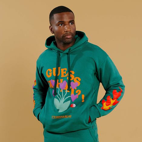 Guess What Hoodie Model 1