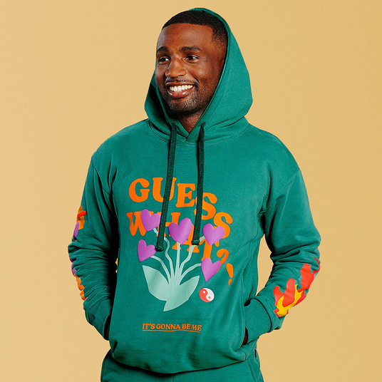 Guess What Hoodie Model 2
